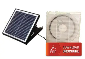 louvered wall exhaust fan